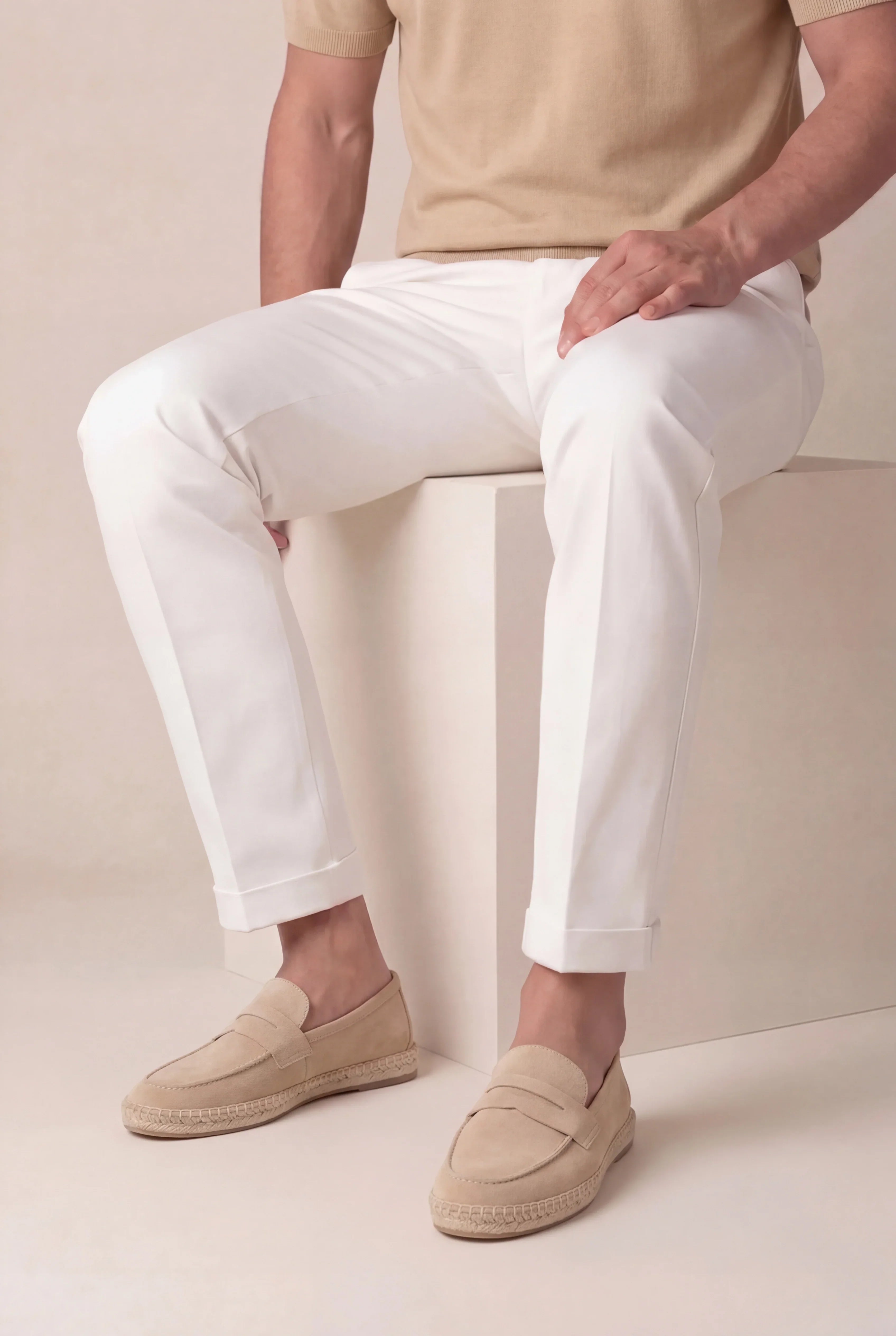 Suède Seaside Loafer Beige