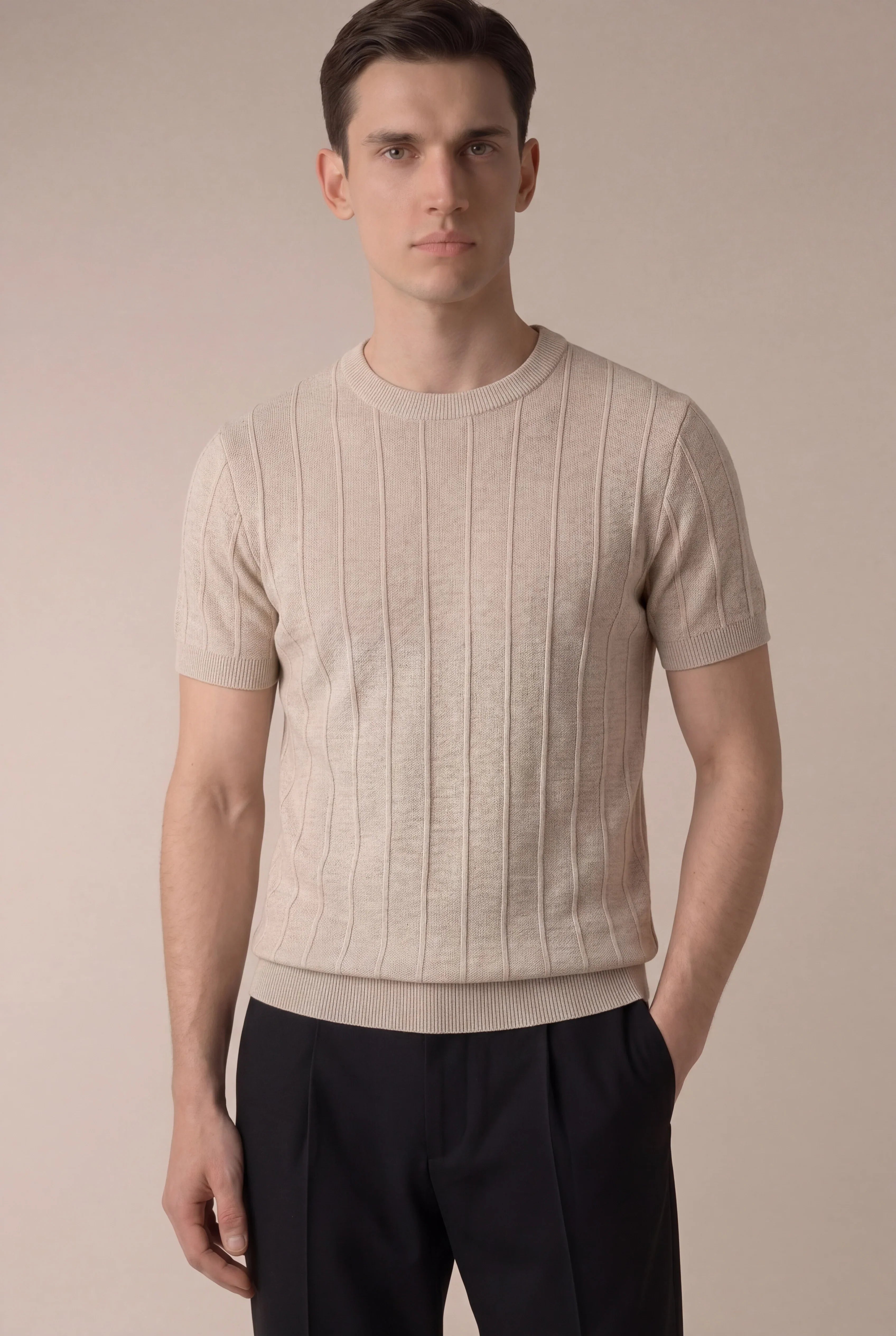 Aurelio Beige T-shirt