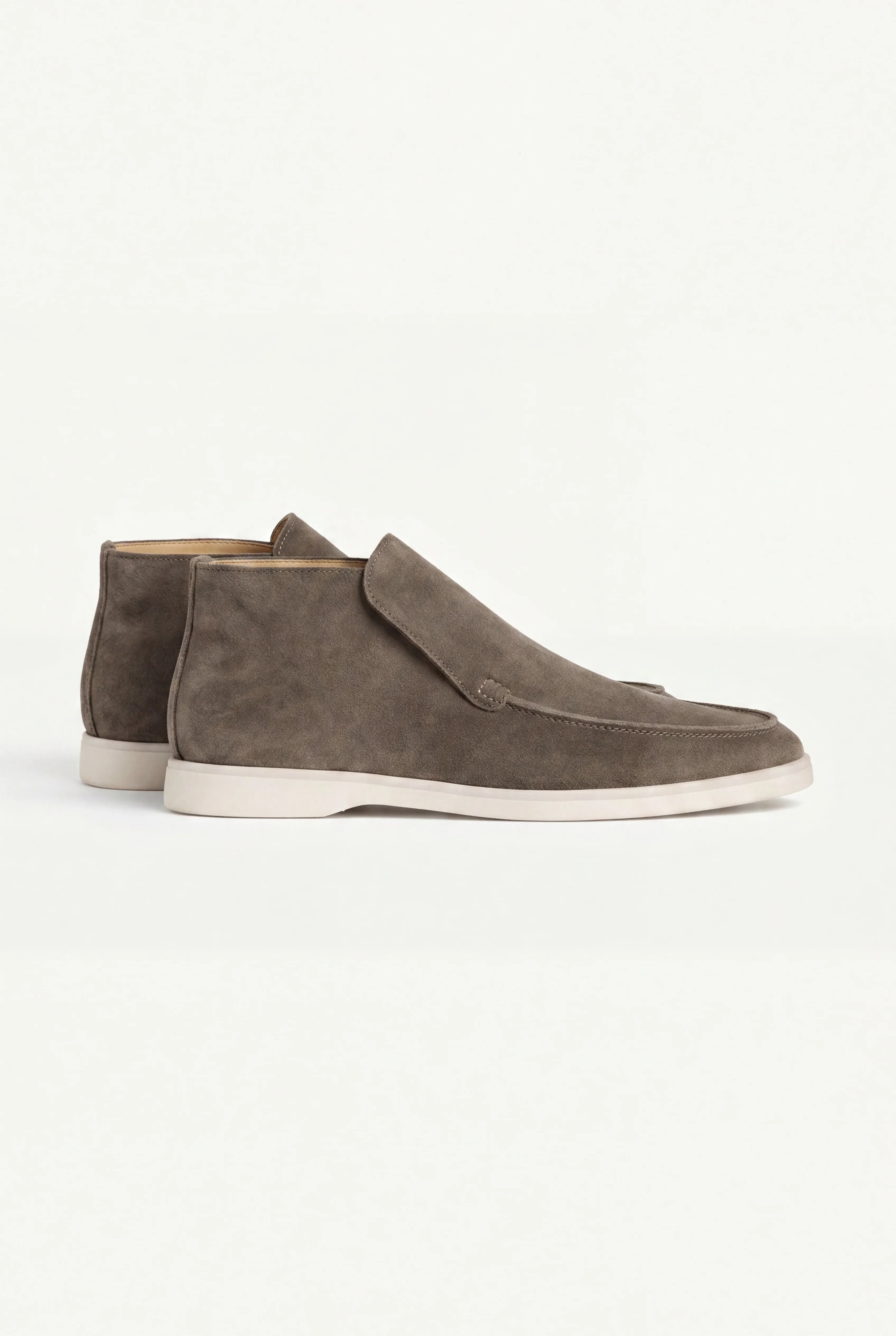 Olive Green City Loafers