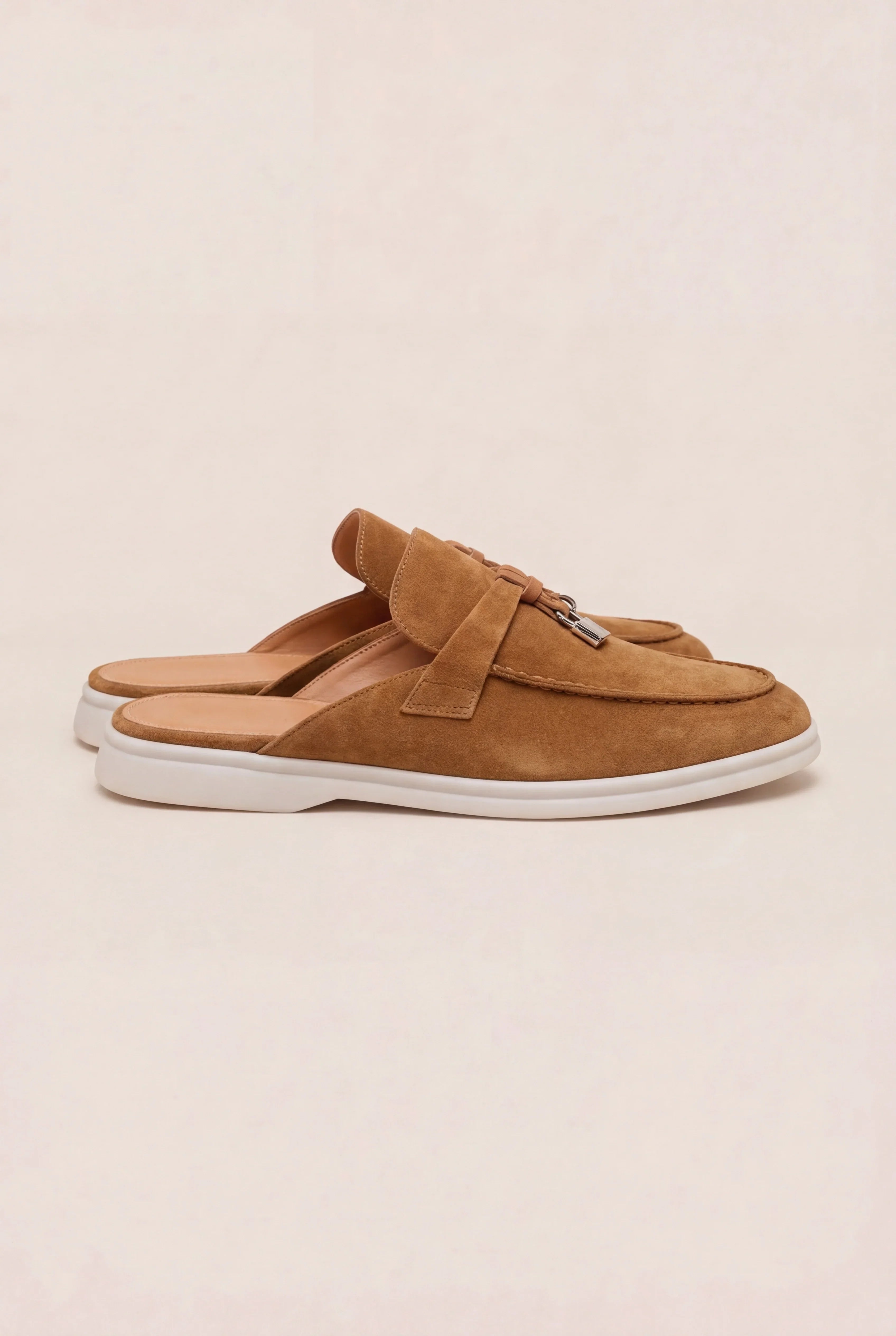 Suède Maroon Explorer Mule