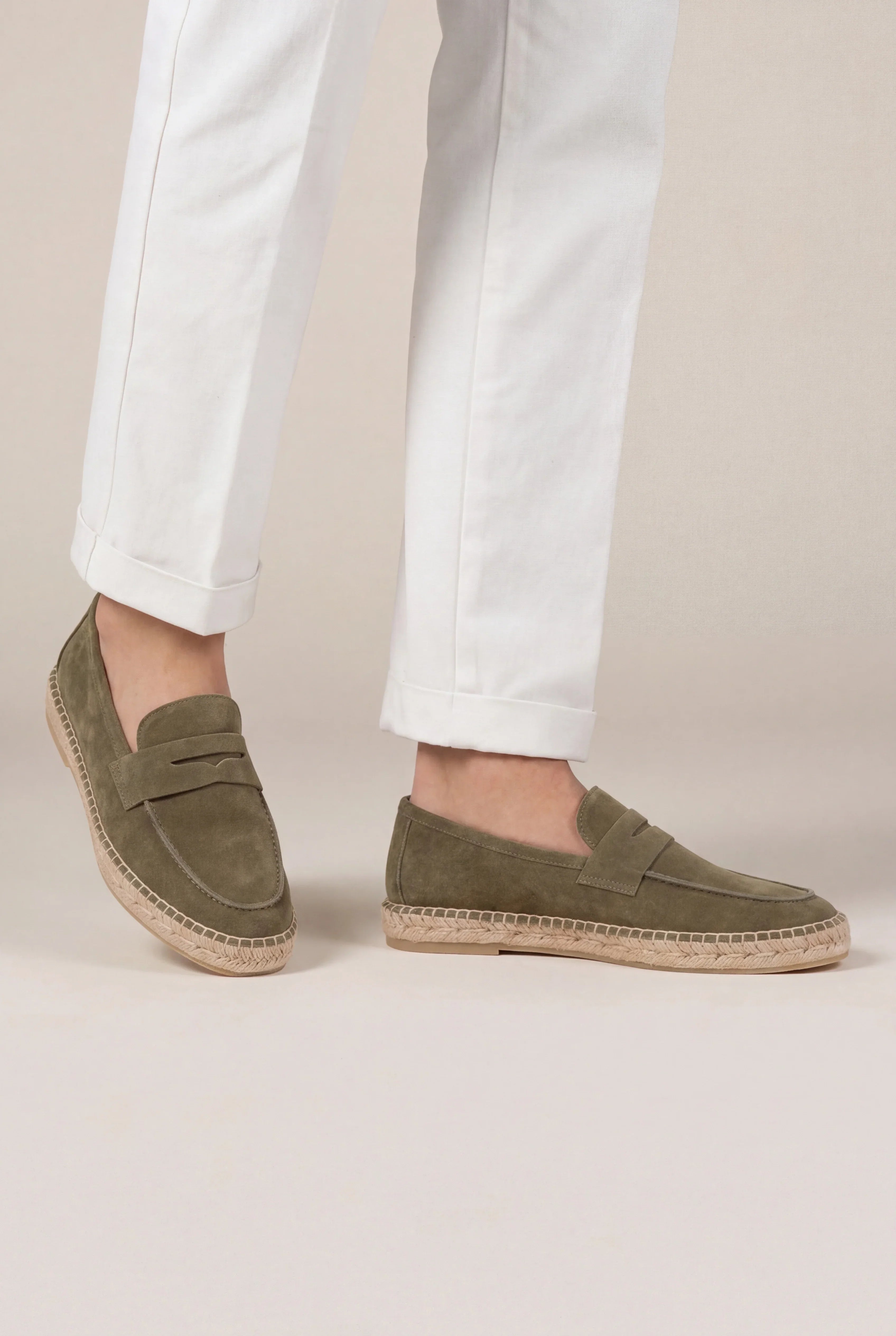 Suède Seaside Loafer Olive
