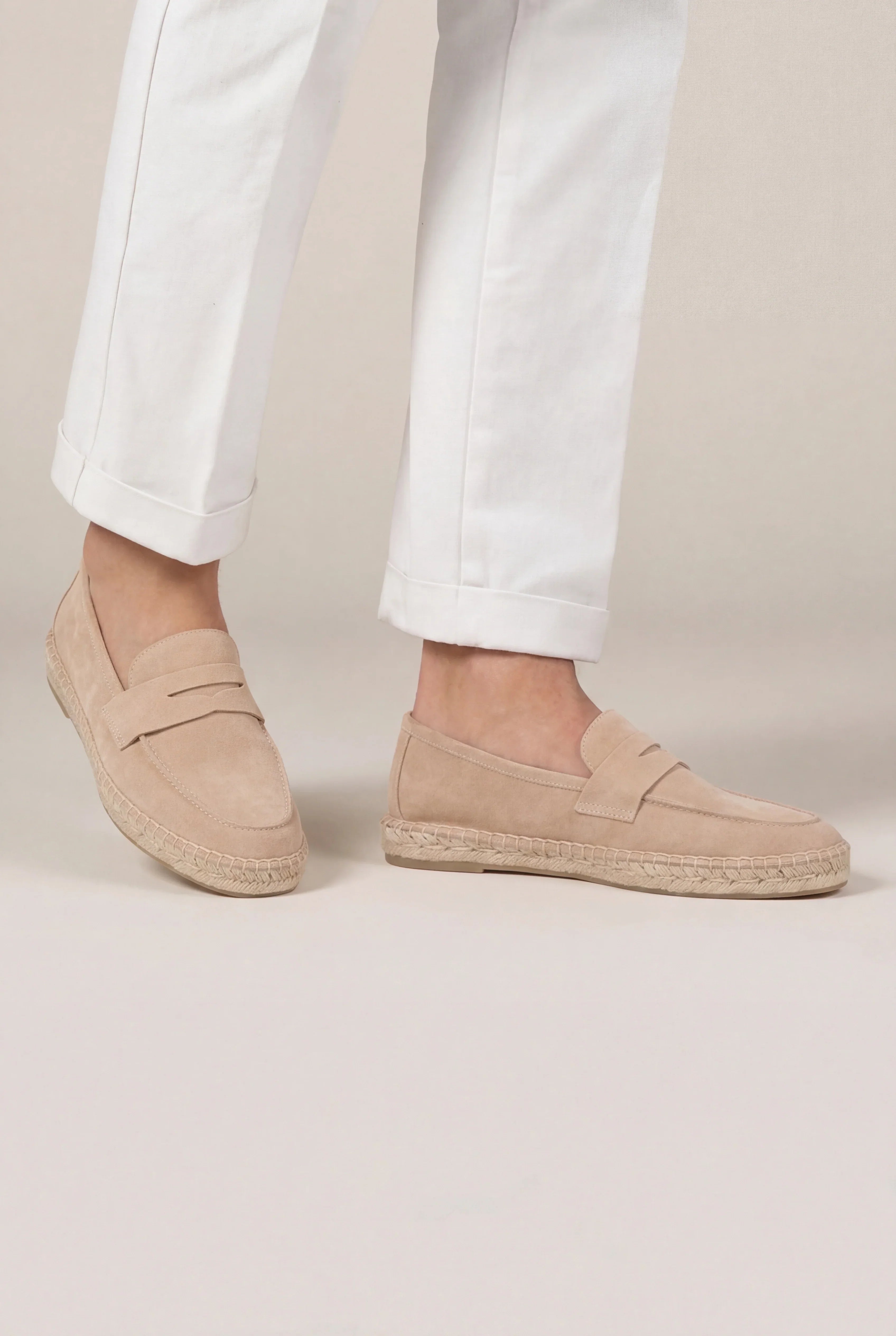 Suède Seaside Loafer Beige