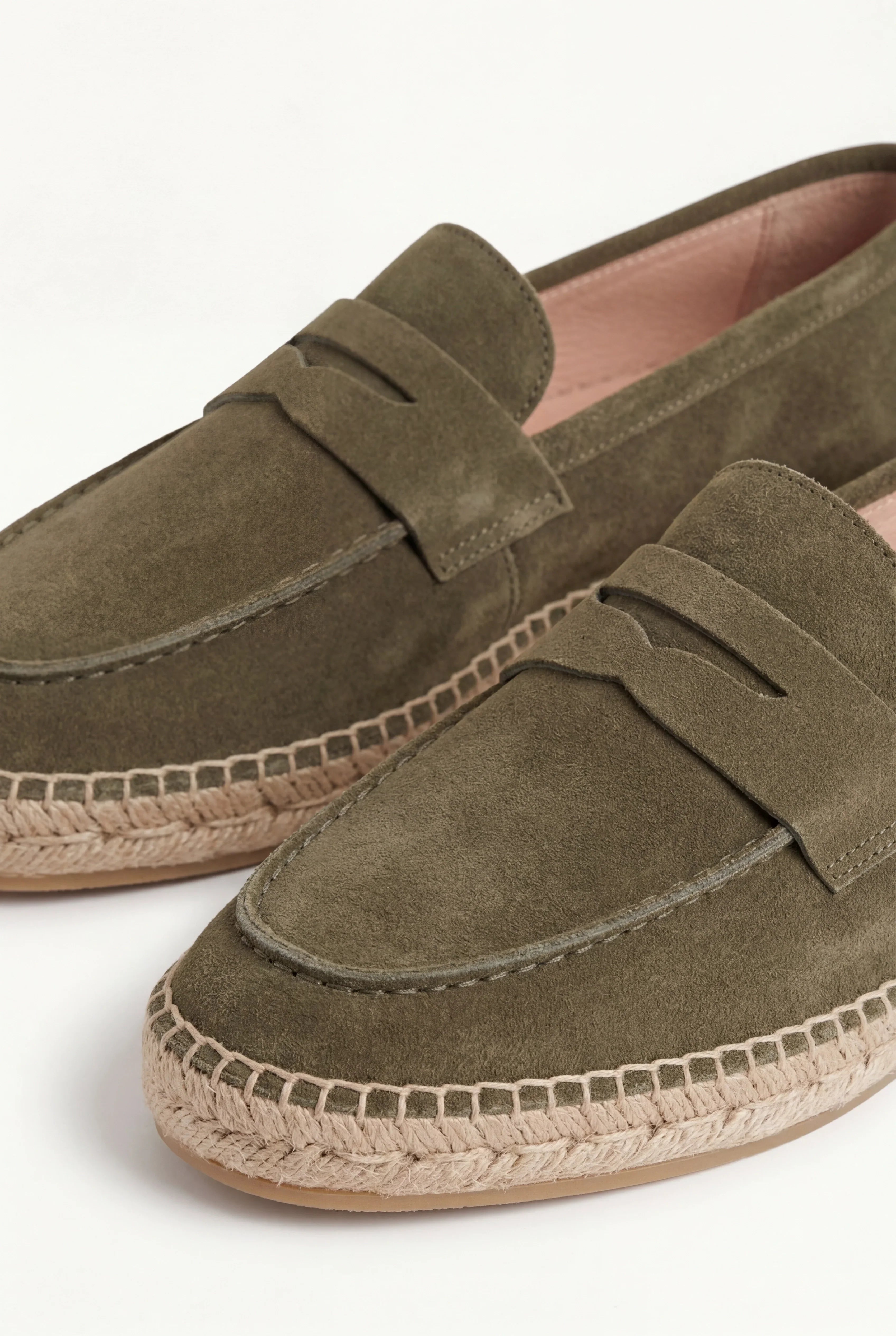 Suède Seaside Loafer Olive