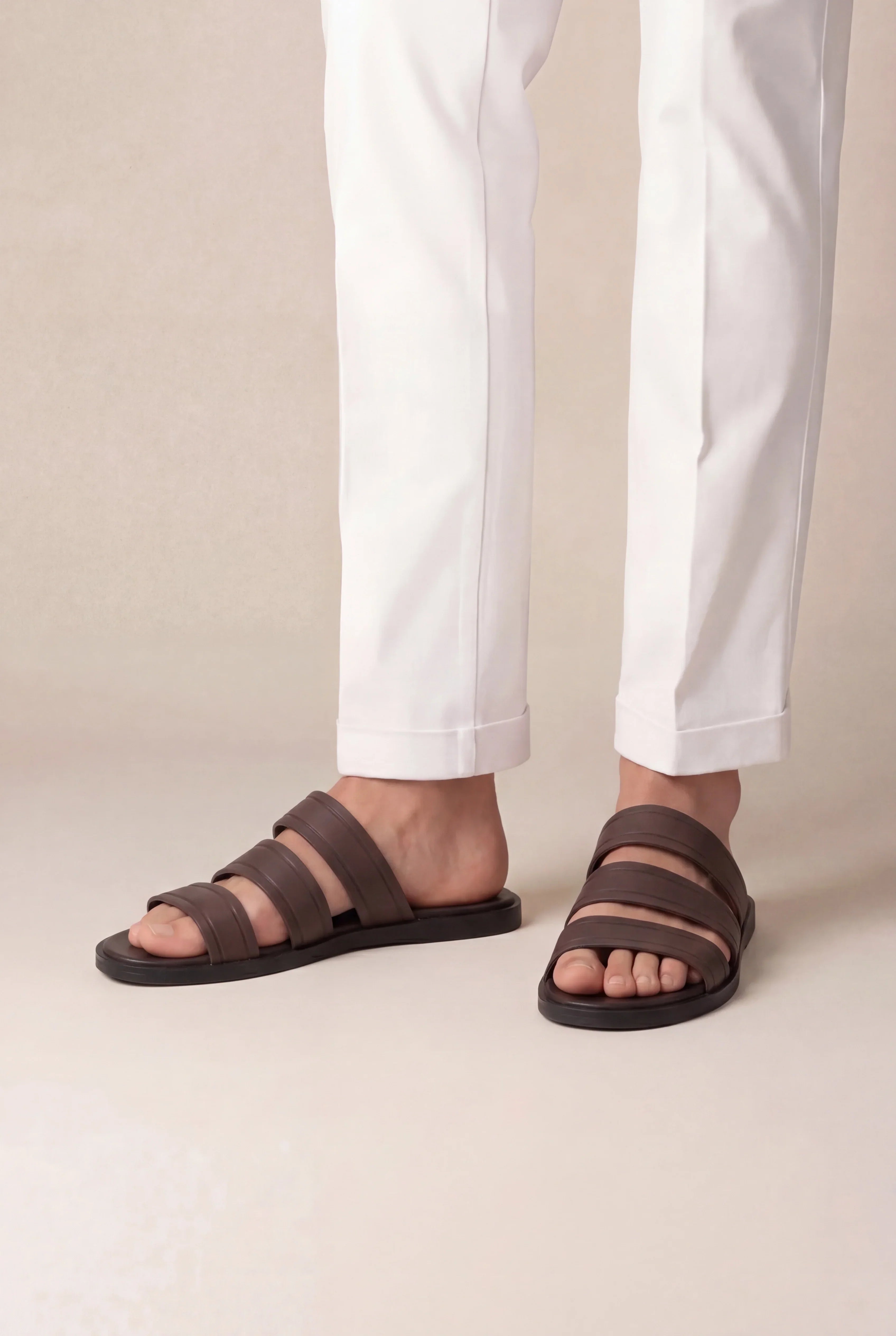 Brown Urban Sandal Calf Leather