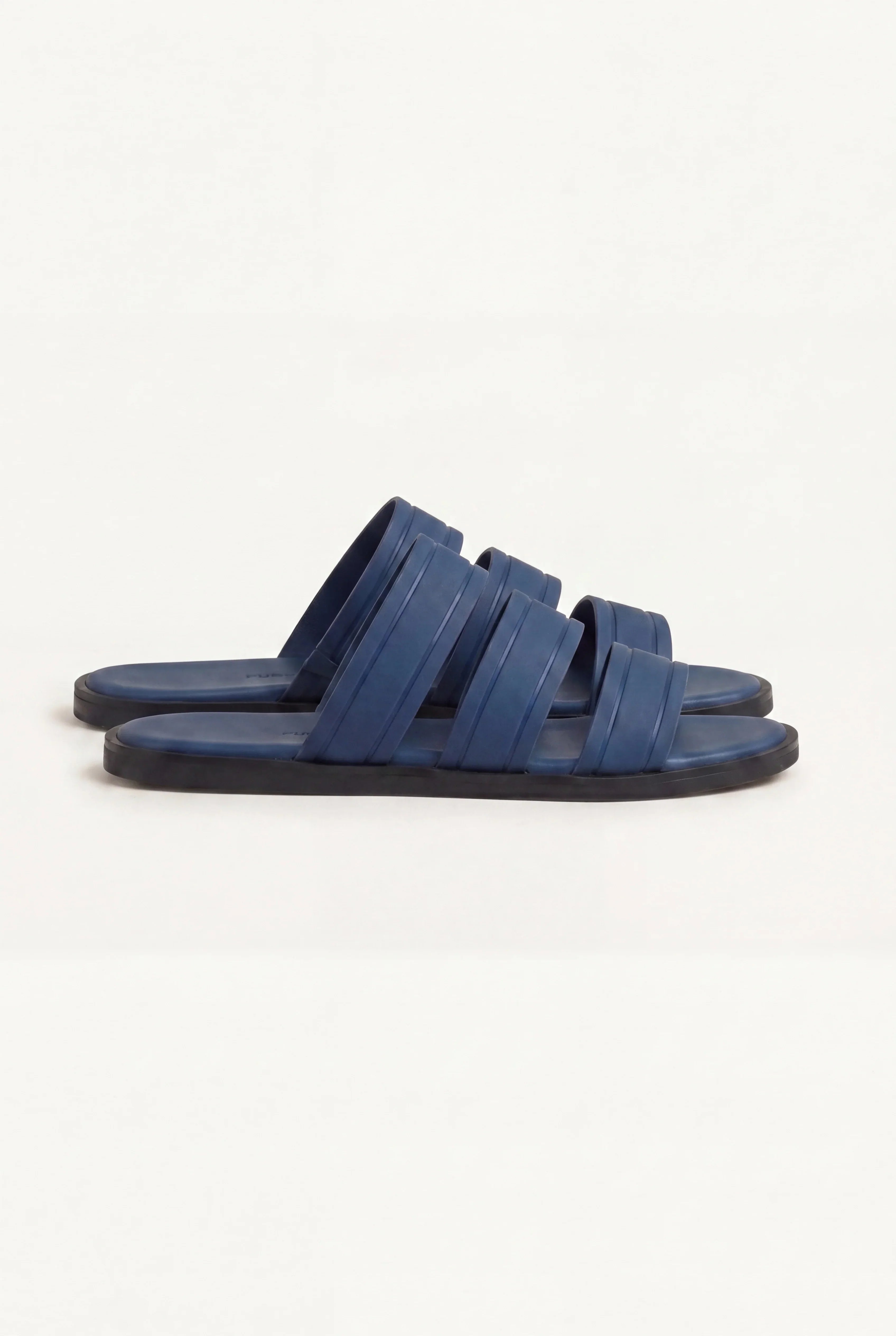 Navy Urban Sandal Calf Leather
