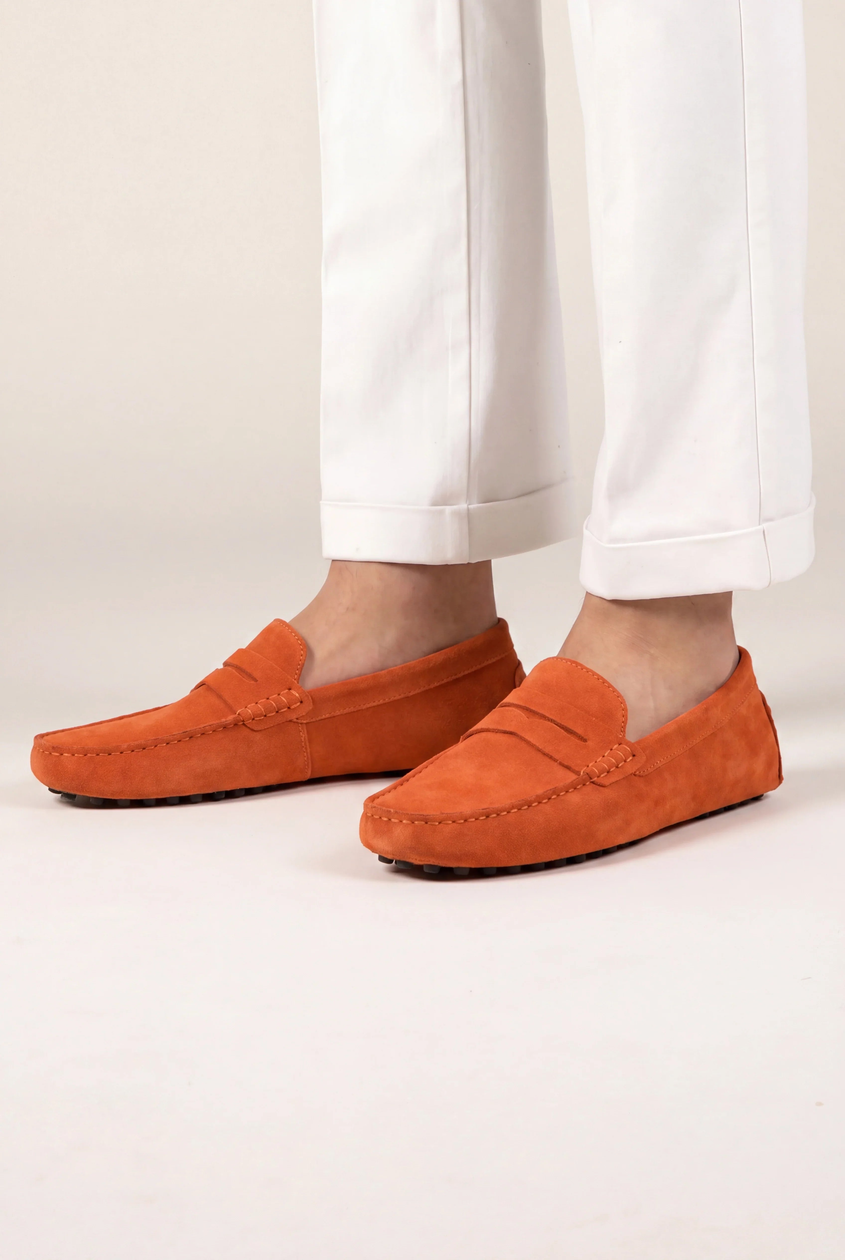 Orange Classic Voyager Loafer