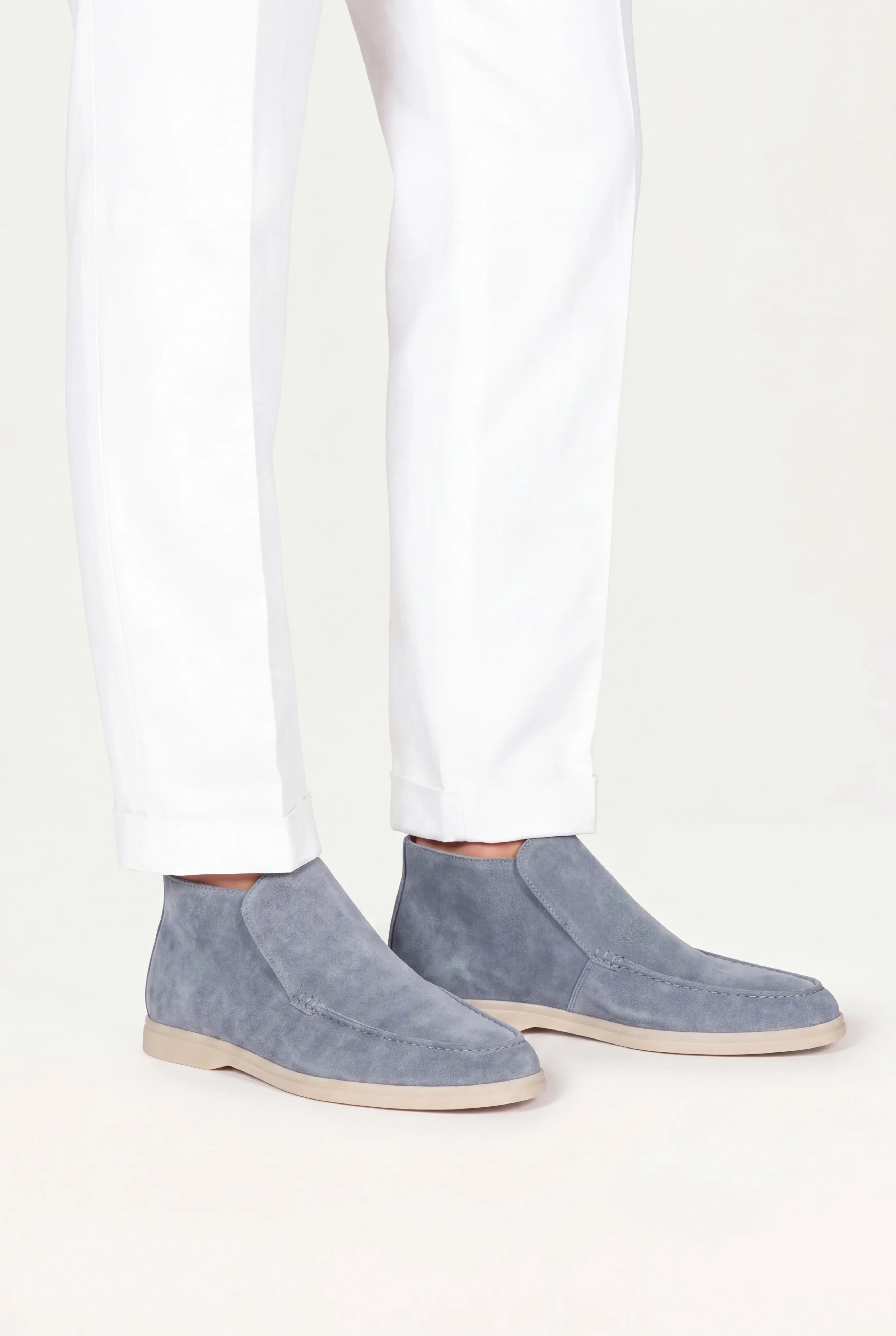 Baby Blue City Loafers