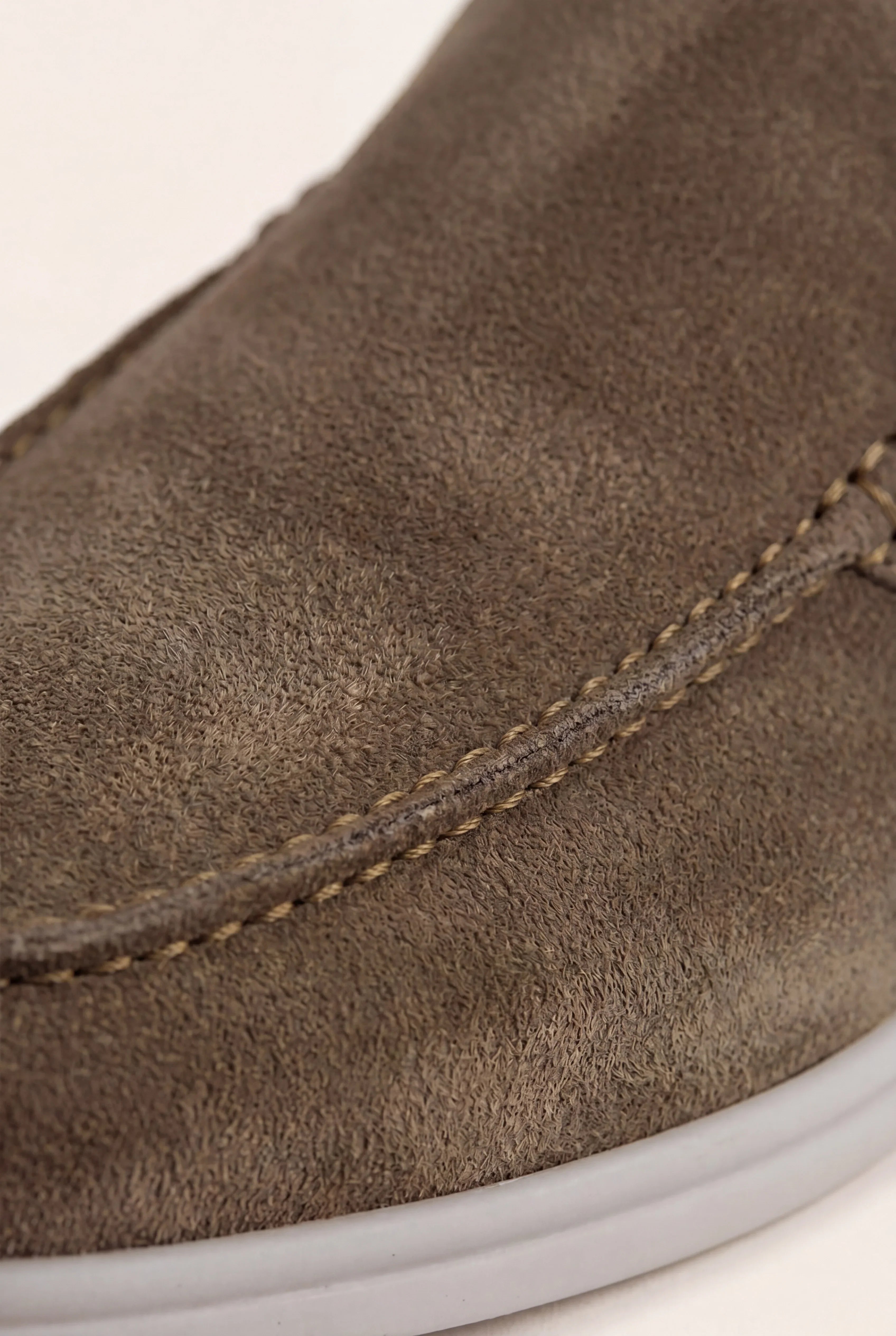 Olive Green City Loafers