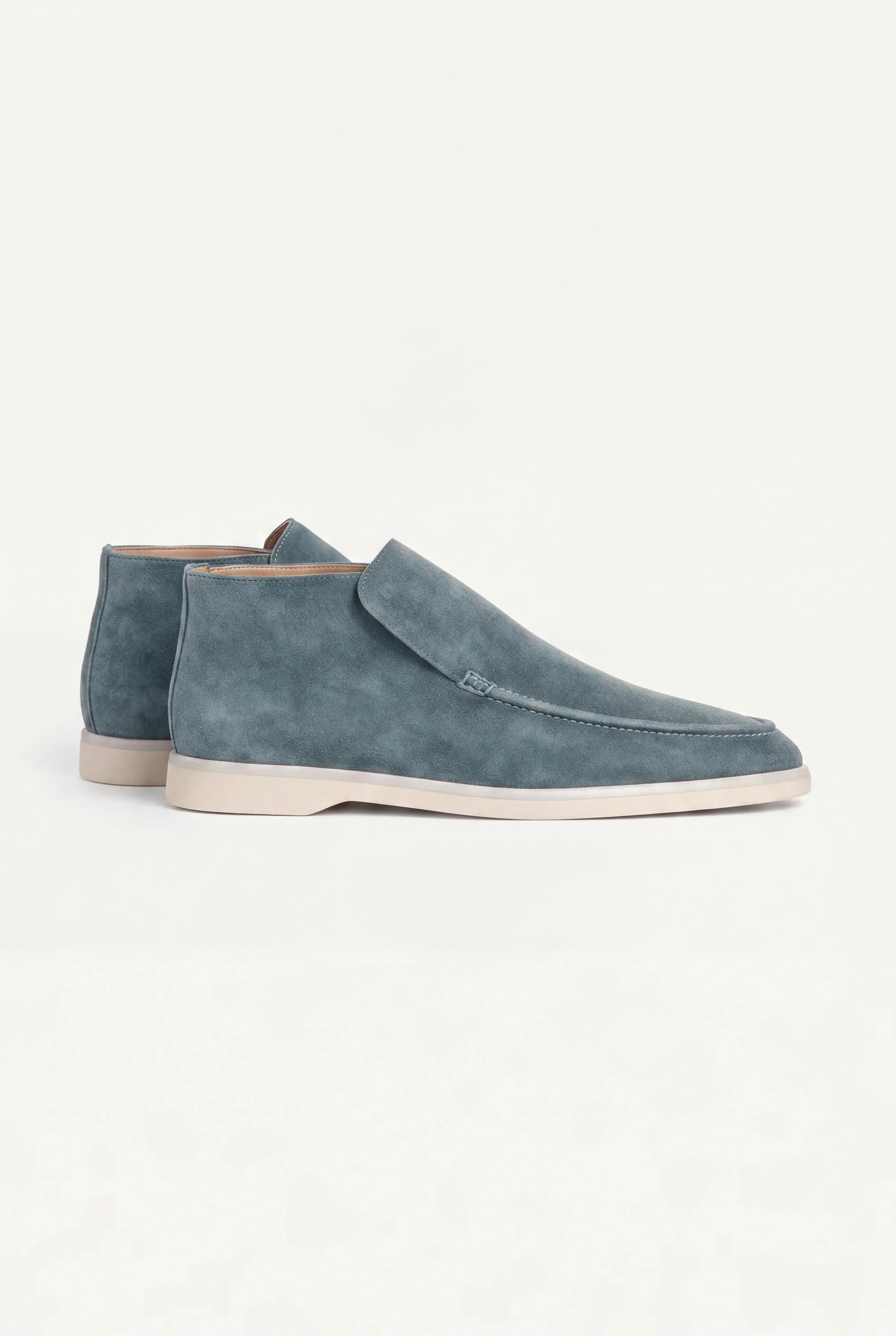 Mint Green City Loafers